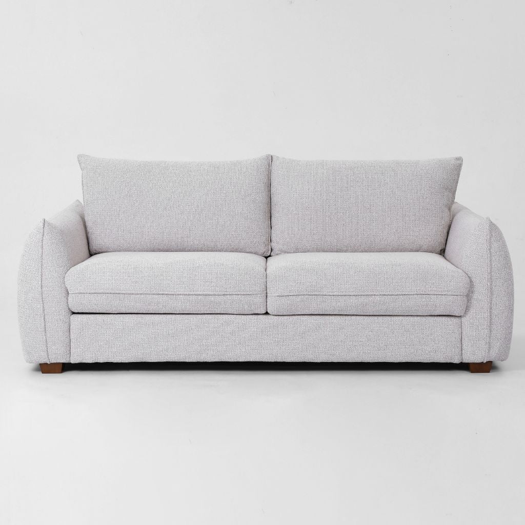 Franka Sofa Bed rear three-quarter view in a contemporary interior