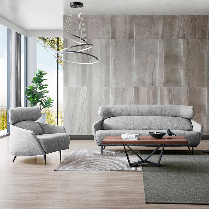 GS9002 Apartment Fabric Sectional Sofa