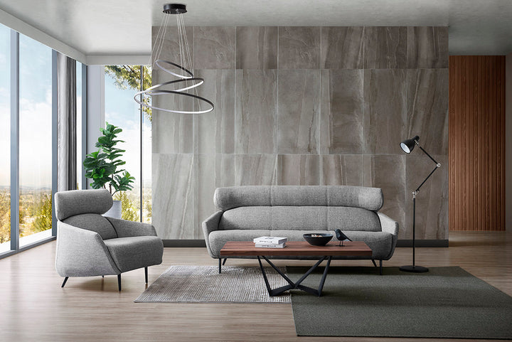GS9002 Apartment Fabric Sectional Sofa