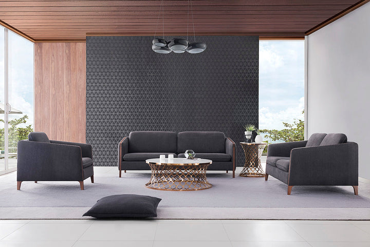 GS9009 American Style Fabric Sectional Sofa