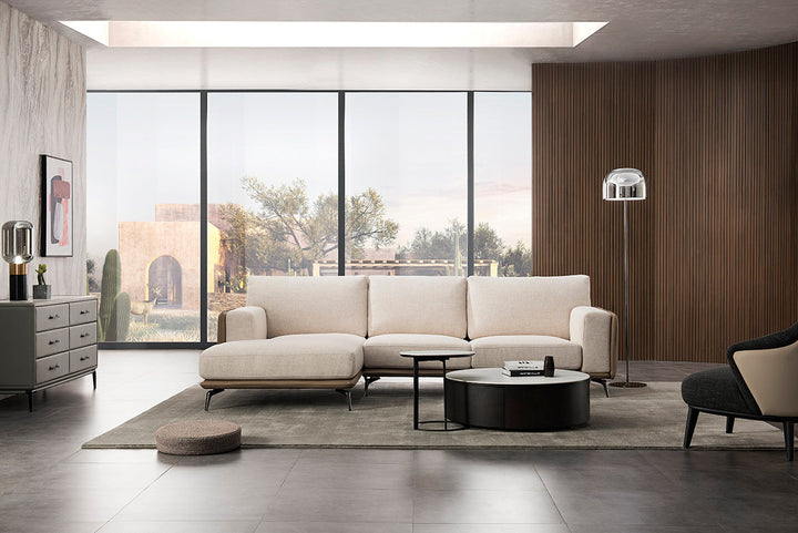 GS9023 Classic Detachable Fabric Sectional Sofa