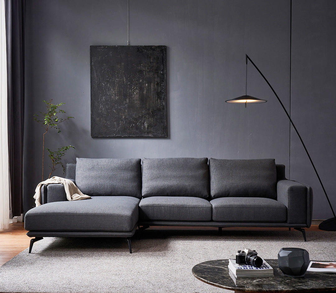 GS9023 Classic Detachable Fabric Sectional Sofa