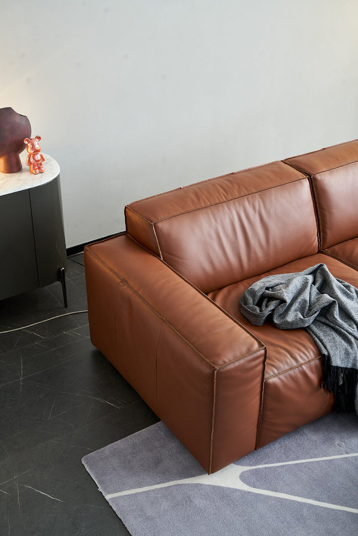 GS9052 Modern Leather Soft Sofa