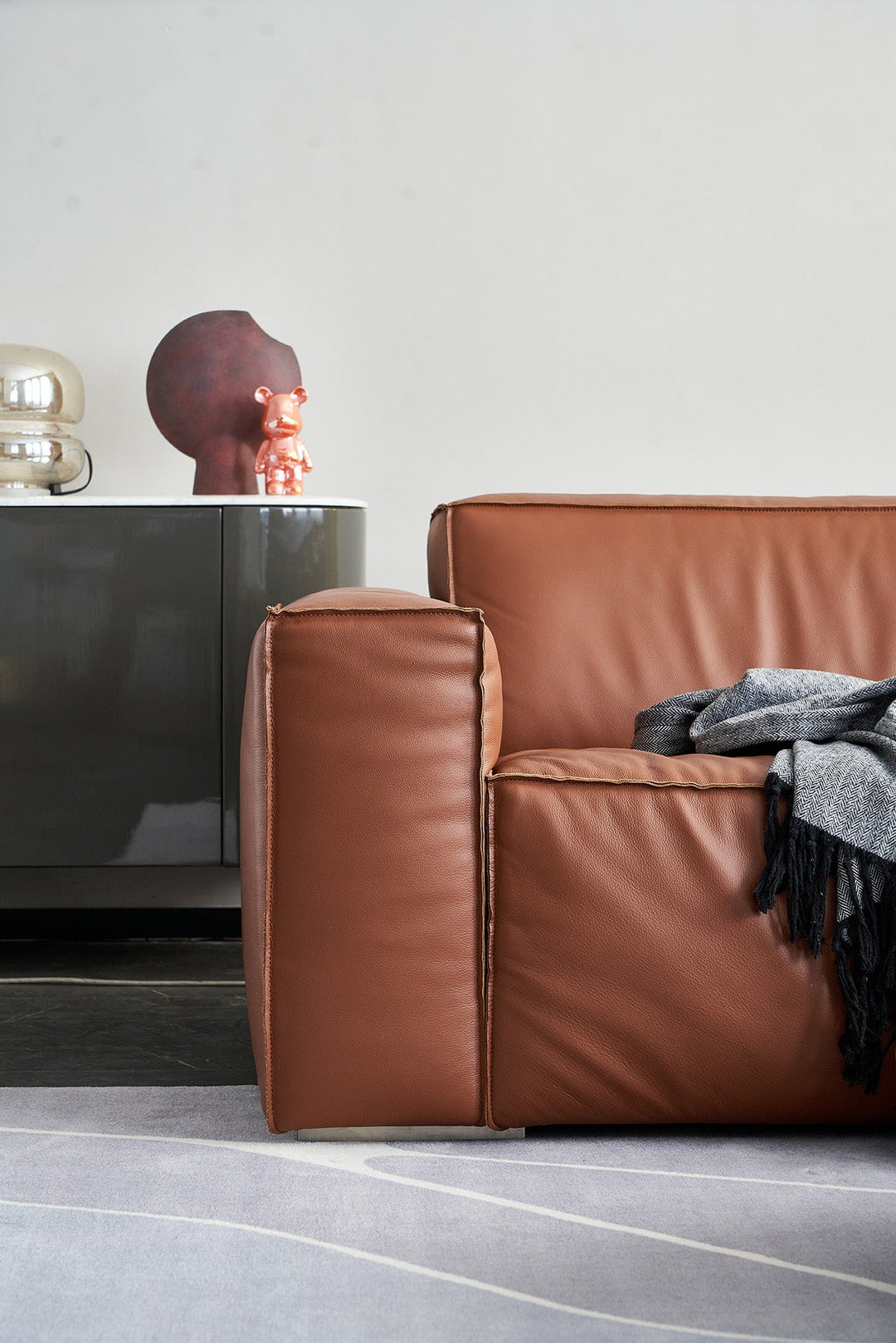 GS9052 Modern Leather Soft Sofa