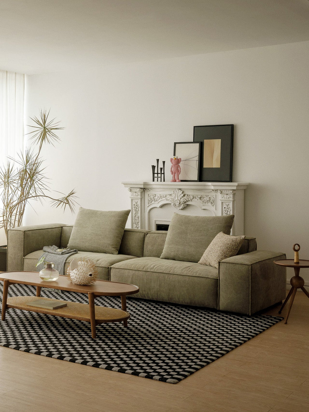 GS9067B Italian Modern Square Sofa