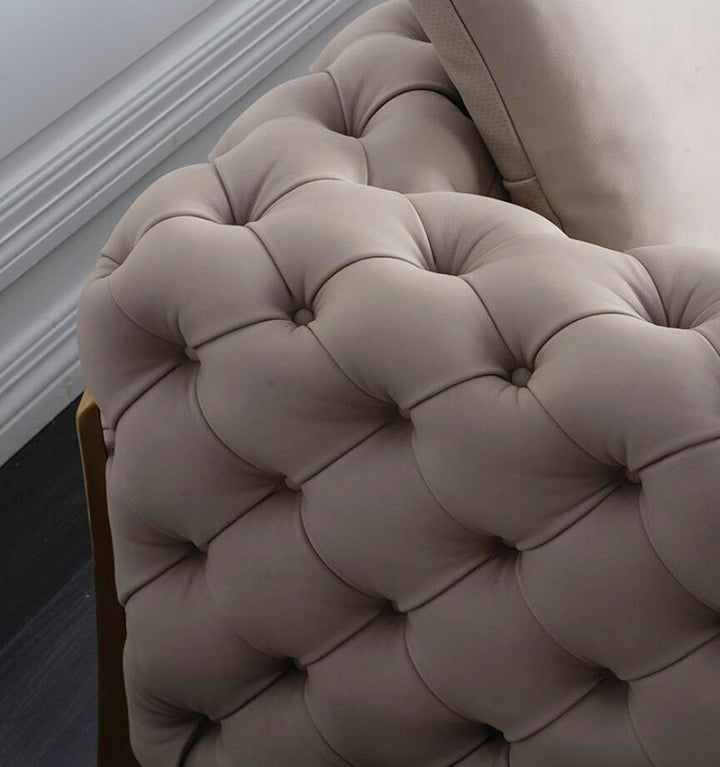 GS9075 Italian Luxury Sofa With Metal Leg