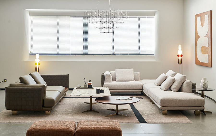 GS9083 Italian Modern Design Woven Sofa