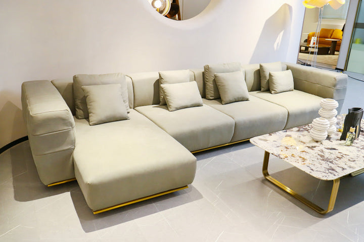GS9085 Modern Design Sofa With Hardware Legs