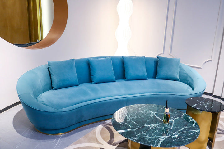 GS9088 Italian Design Modern Curved Sofa
