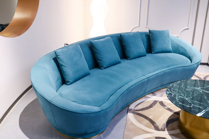 GS9088 Italian Design Modern Curved Sofa