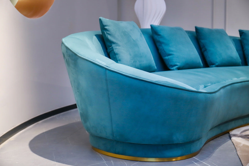 GS9088 Italian Design Modern Curved Sofa