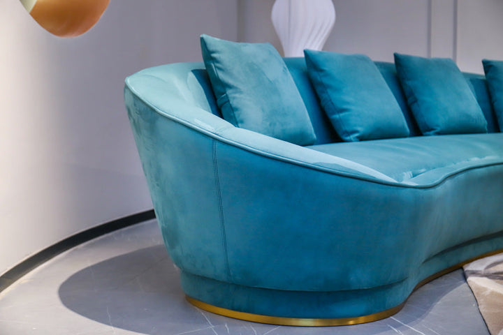 GS9088 Italian Design Modern Curved Sofa