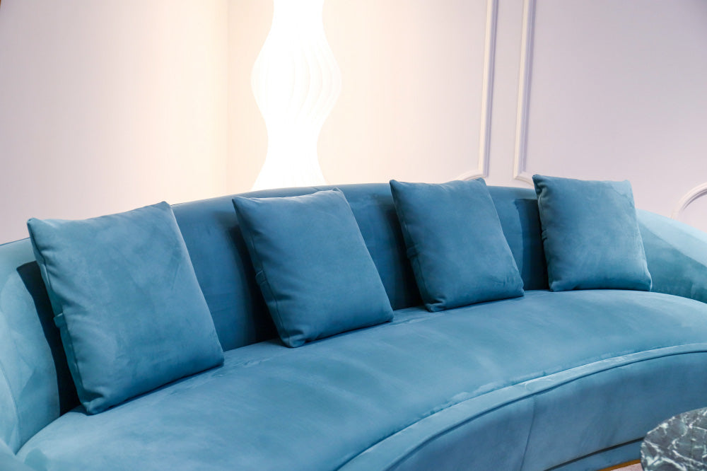 GS9088 Italian Design Modern Curved Sofa