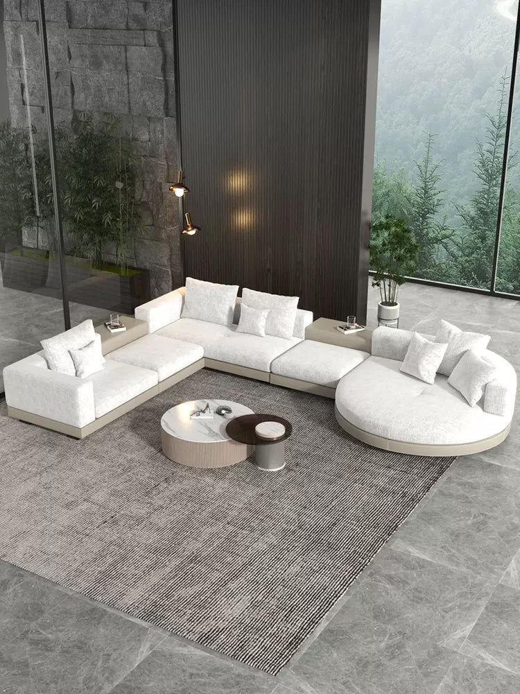 GS9090 Modern Luxury Sectional Sofa With Table