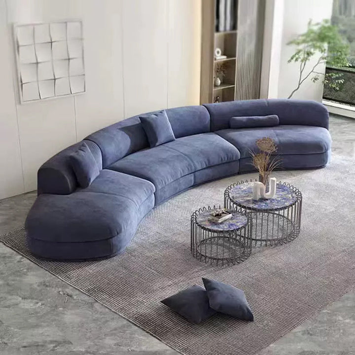 GS9100 Modern Curved Sectional Sofa
