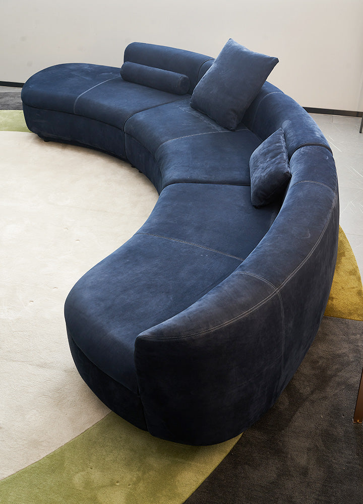 GS9100 Modern Curved Sectional Sofa