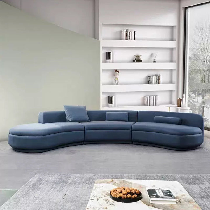 GS9100 Modern Curved Sectional Sofa