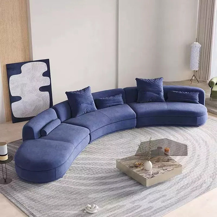 GS9100 Modern Curved Sectional Sofa