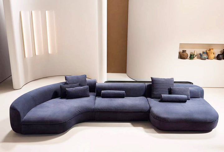 GS9100 Modern Curved Sectional Sofa