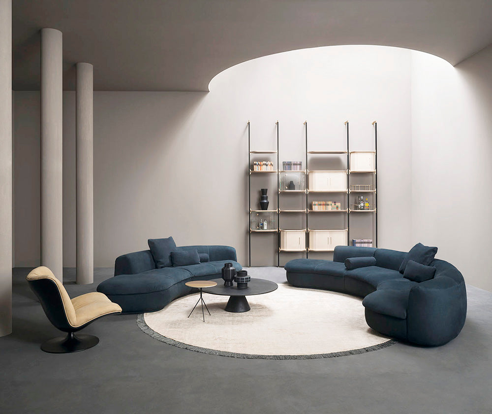 GS9100 Modern Curved Sectional Sofa