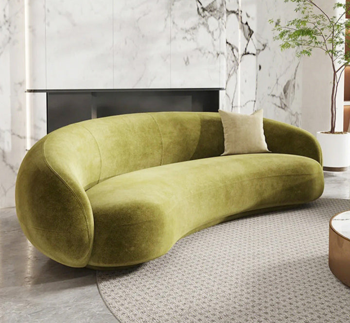 GS9108 Modern Curved Couch