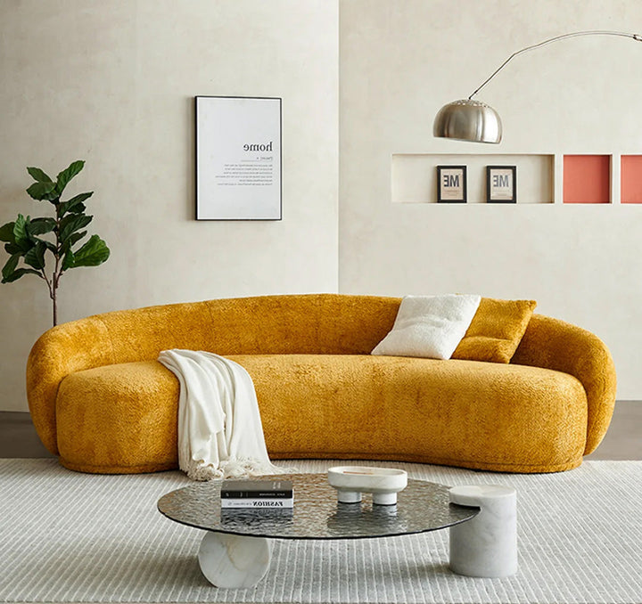 GS9108 Modern Curved Couch