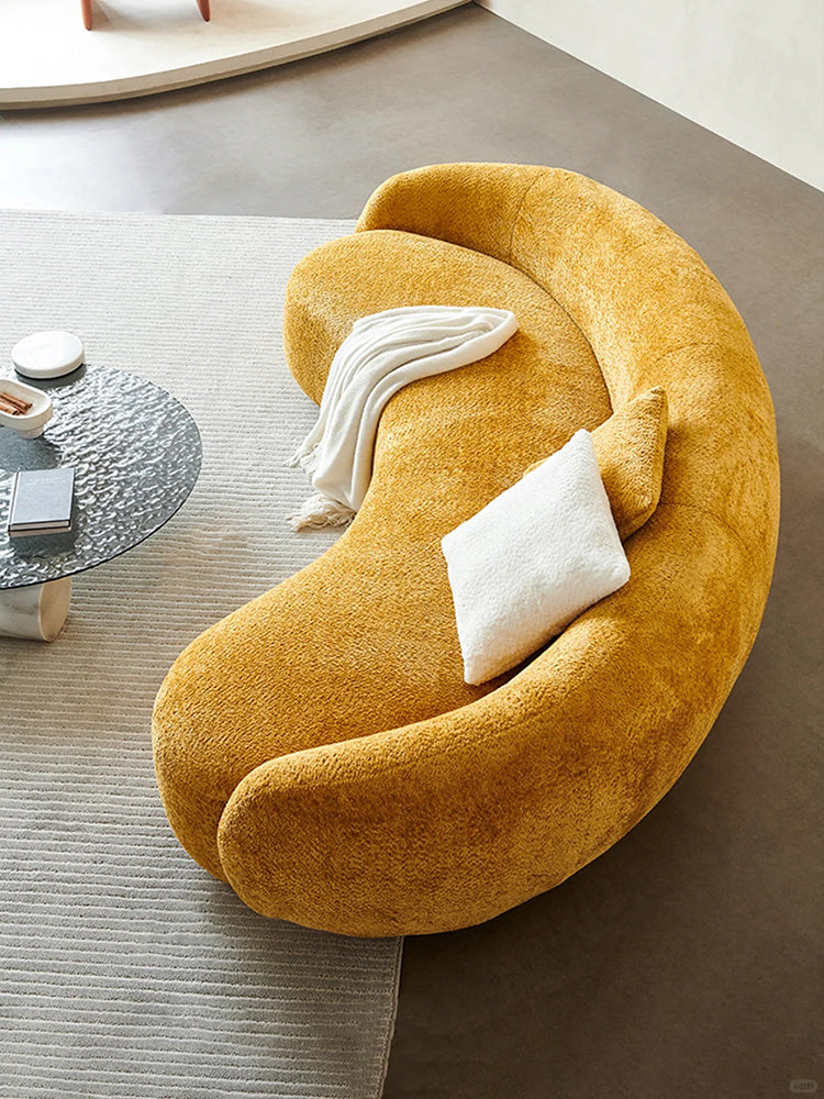 GS9108 Modern Curved Couch