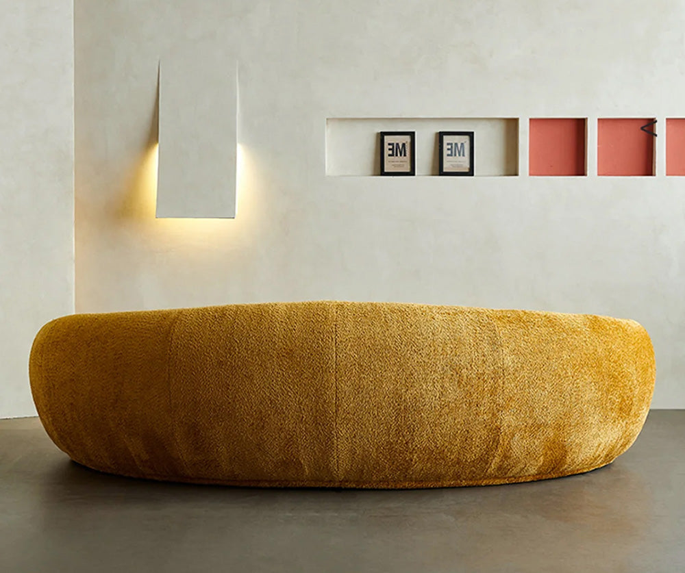 GS9108 Modern Curved Couch