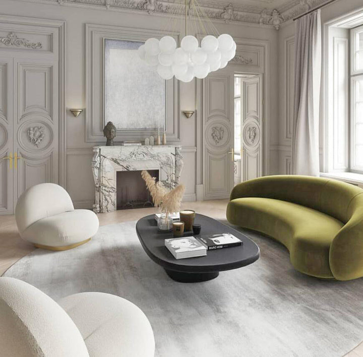 GS9108 Modern Curved Couch