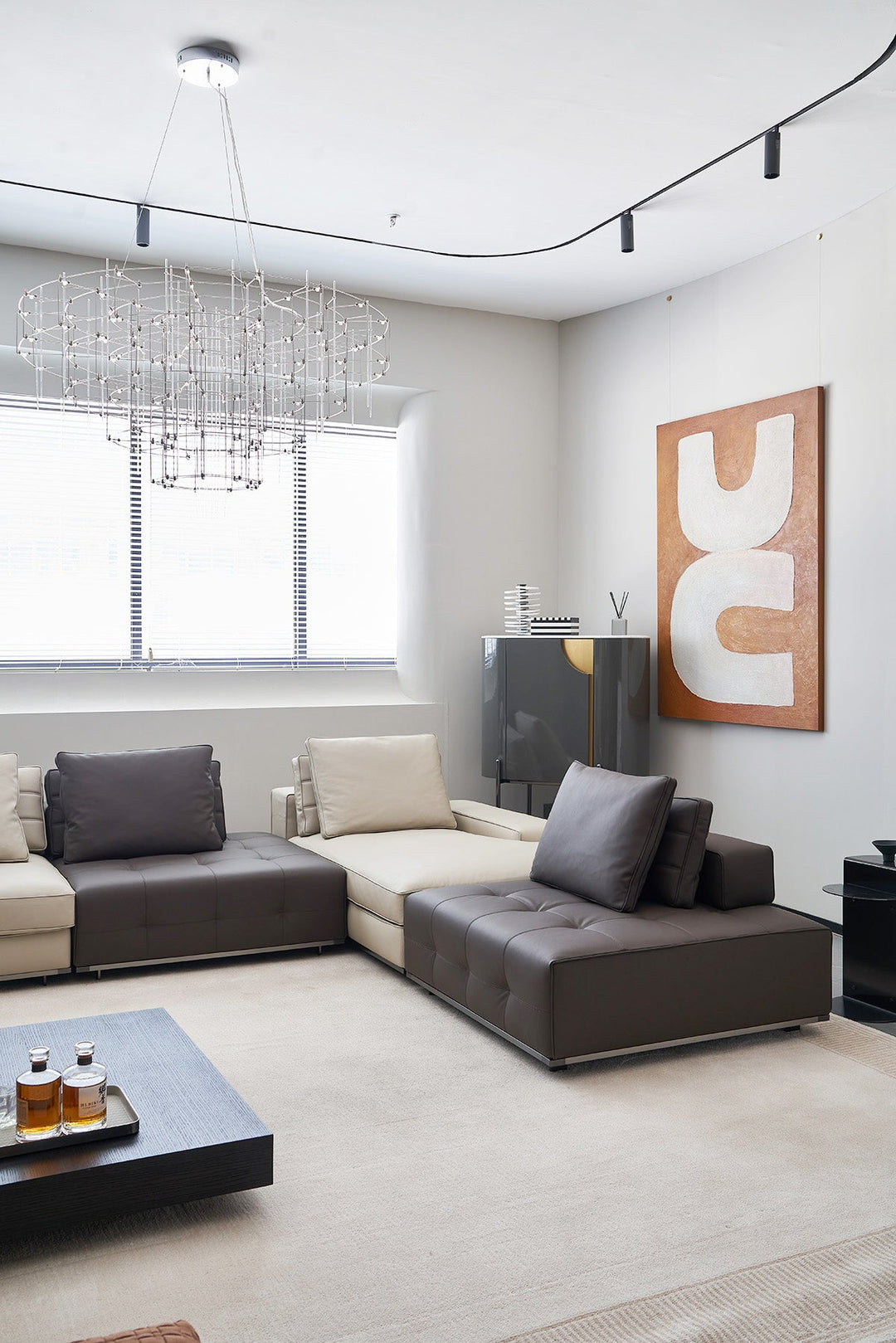 GS9115 Modern Space Modular Sectional Sofa