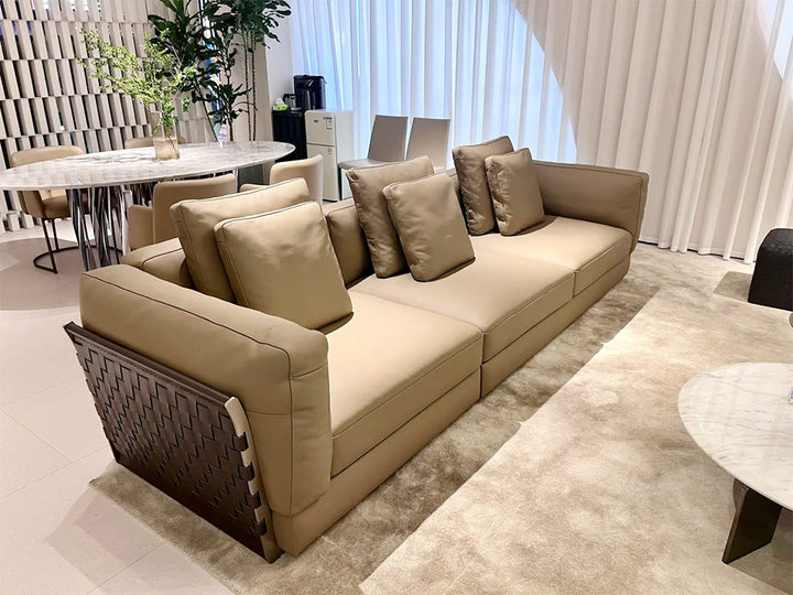 GS9119 Italian Braided Design Sofa
