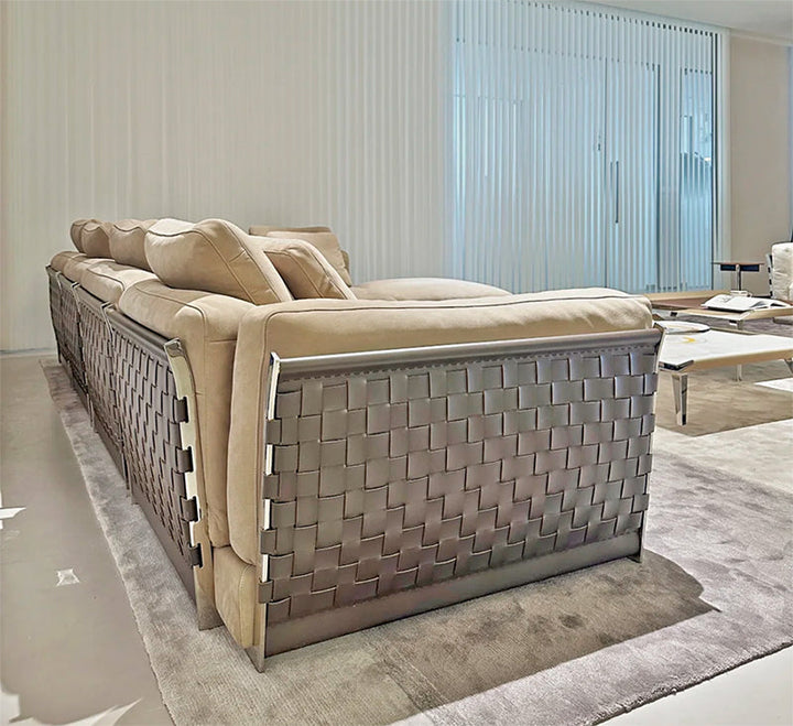 GS9119 Italian Braided Design Sofa