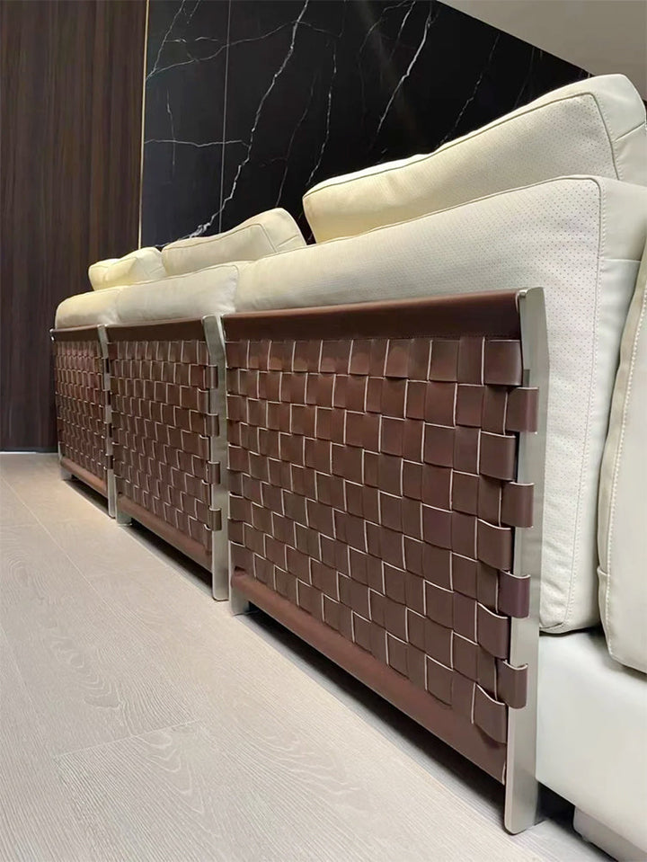 GS9119 Italian Braided Design Sofa