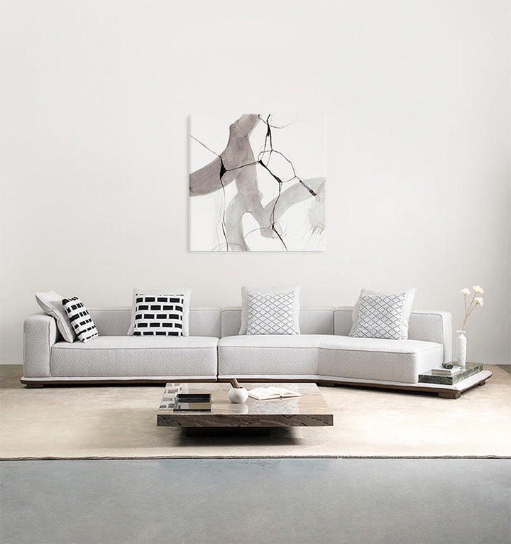 GS9122 Italian Design Sofa With Coffee Table