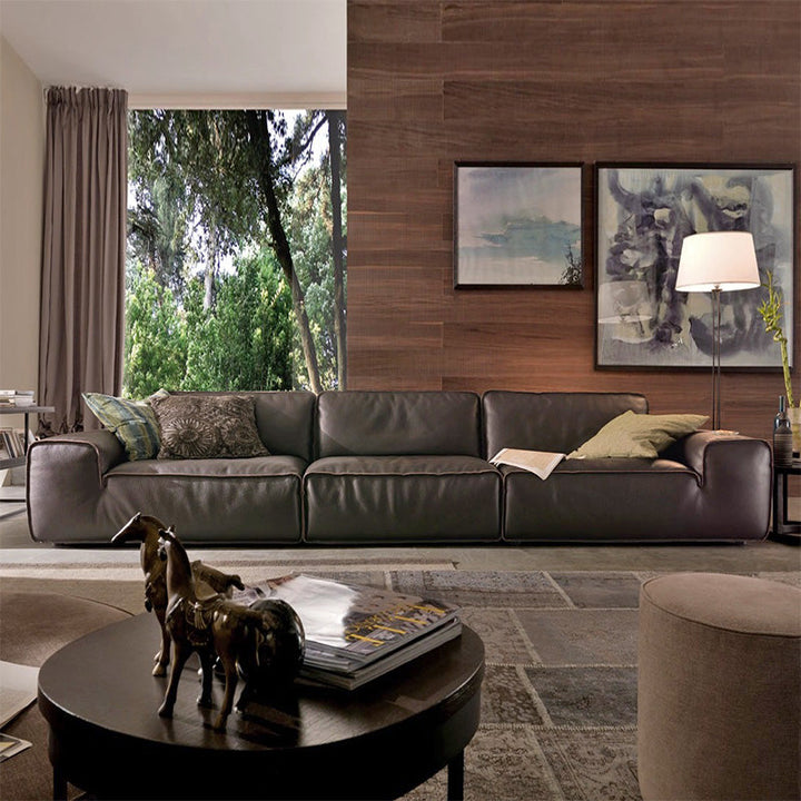 GS9125 Elegant Leather Sofa