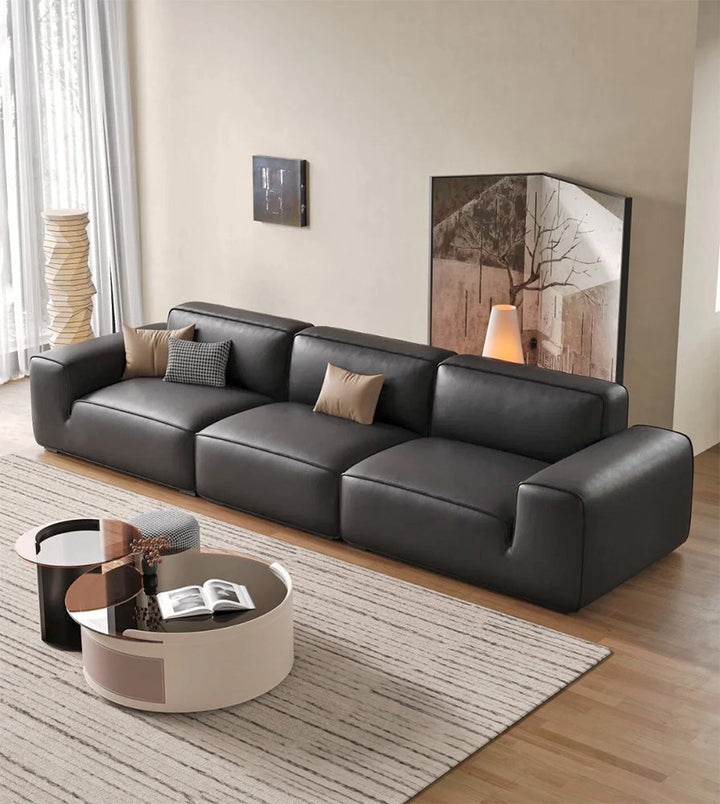 GS9125 Elegant Leather Sofa