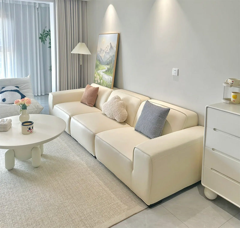 GS9125 Elegant Leather Sofa