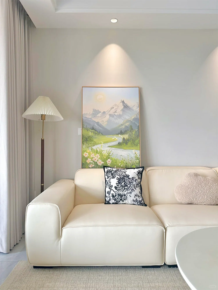 GS9125 Elegant Leather Sofa