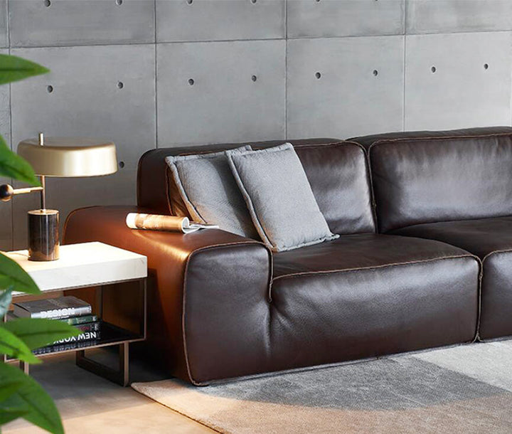 GS9125 Elegant Leather Sofa