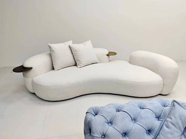 GS9133 Creative Modern Soft Sofa With Hardware Table