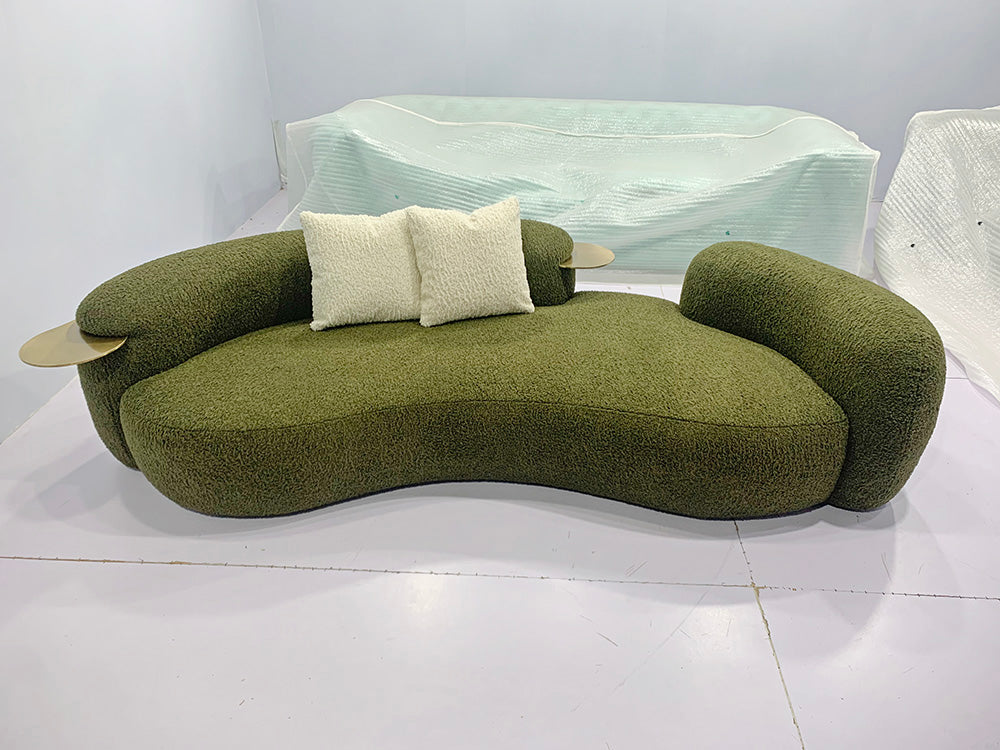 GS9133 Creative Modern Soft Sofa With Hardware Table