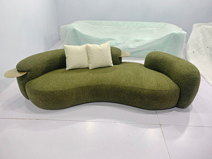 GS9133 Creative Modern Soft Sofa With Hardware Table