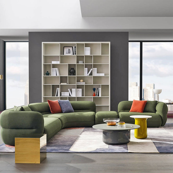 GS9136 Modern Design Cream Style Soft Sofa