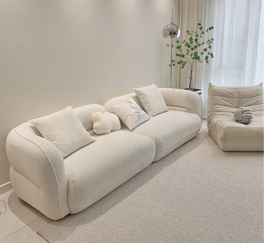 GS9136 Modern Design Cream Style Soft Sofa