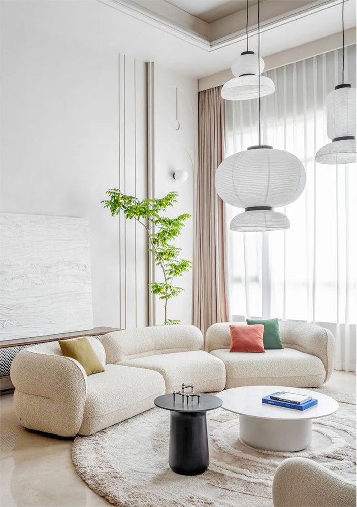 GS9136 Modern Design Cream Style Soft Sofa