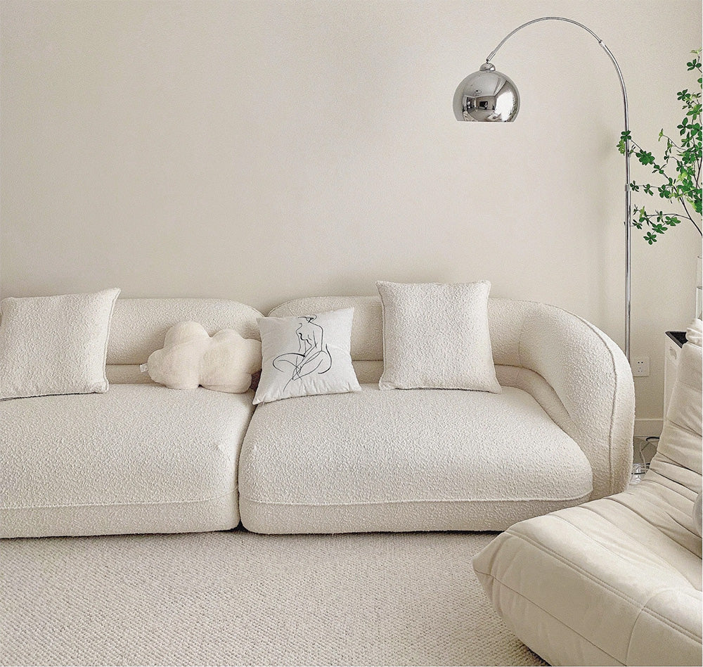 GS9136 Modern Design Cream Style Soft Sofa