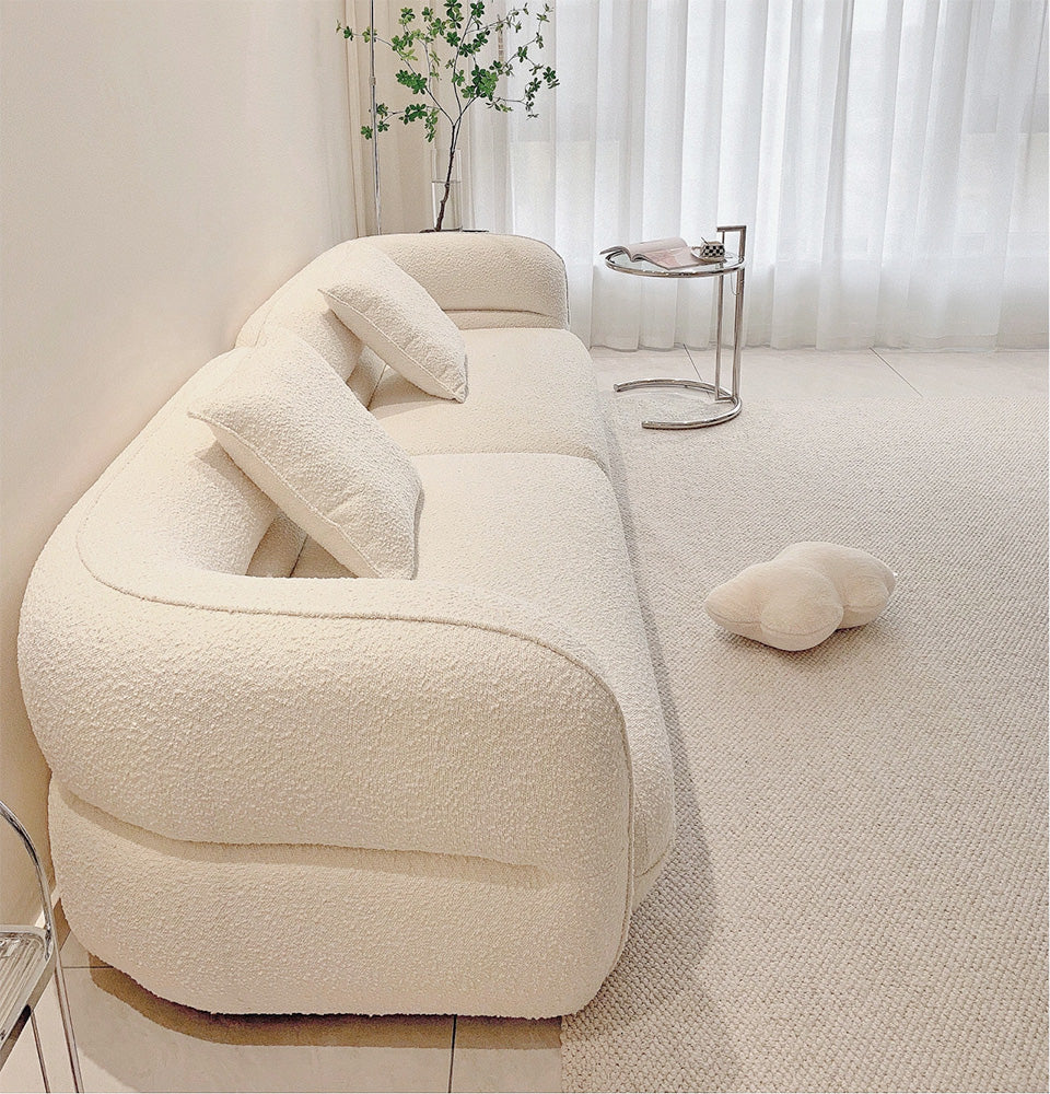 GS9136 Modern Design Cream Style Soft Sofa