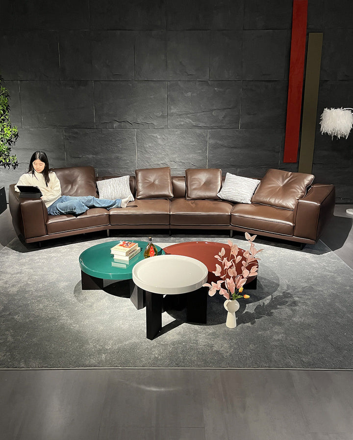 GS9155 Italian Design Corner Sectional Sofa