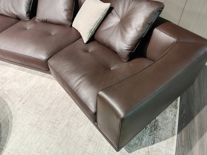 GS9155 Italian Design Corner Sectional Sofa