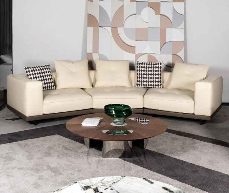 GS9155 Italian Design Corner Sectional Sofa